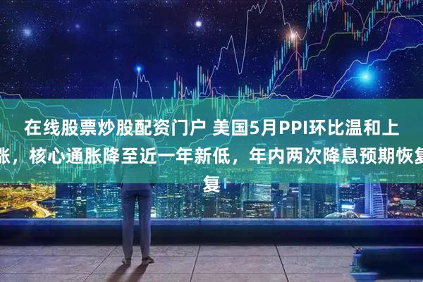 在线股票炒股配资门户 美国5月PPI环比温和上涨，核心通胀降至近一年新低，年内两次降息预期恢复